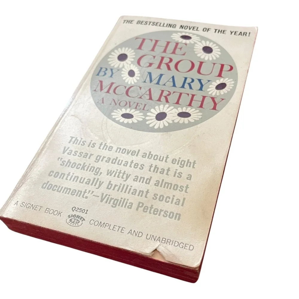 The Group by Mary McCarthy 1964 Signet Book Vintage Paperback Novel The
